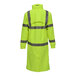 A yellow Tingley Icon industrial work jacket with grey reflective stripes.