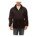 A man wearing a black Tingley Phase 2 fleece jacket.