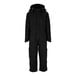 Tingley black insulated coveralls with detachable hood.