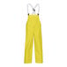 Yellow Tingley Webdri overalls with suspenders.