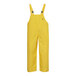 Yellow Tingley DuraScrim overalls with suspenders.