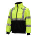 A yellow and black Tingley Bomber Type R Class 3 Hi-Vis jacket with reflective stripes.