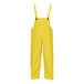 Yellow Tingley industrial work overalls with suspenders.