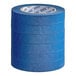 A stack of Lavex blue masking tape rolls.