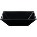 A black rectangular GET Siciliano bowl.