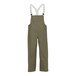 Tingley Magnaprene olive drab nylon overalls with suspenders and a belt.