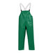 A green Tingley SafetyFlex overalls with straps.