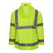 A yellow Tingley Vision Type R Class 3 jacket with grey reflective stripes.