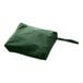 A green Tingley rainsuit bag with a strap.