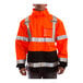 An orange Tingley Icon Type R Class 3 safety jacket with black panels and reflective stripes.