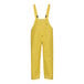 Yellow Tingley DuraScrim overalls with suspenders.