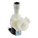 A white plastic Cooking Performance Group solenoid valve.