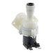 A white Cooking Performance Group solenoid valve with a black cap.