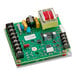 A green Estella circuit board for a device.