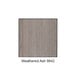 An ASI Accurate Partitions Weathered Ash Plastic Laminate urinal partition panel. A grey square with a wood pattern.