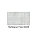 An ASI Accurate Partitions handspun pearl plastic laminate urinal partition panel.