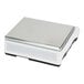 A white and black CAS ED Series digital bench scale with a silver top.