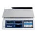 A white Cas SC Series digital counting scale on a counter.