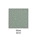 A moss solid plastic urinal partition in gray.
