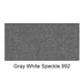 A close-up of a gray speckled surface with black border.