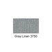 A grey rectangular ASI Accurate Partitions Moisture Guard urinal partition with grey linen text.