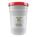 A white bucket of Amoretti Key Lime Craft Puree with a white label and red lid.