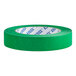 A roll of Lavex green masking tape with the word "tape" on it.