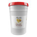 A white bucket of Amoretti Golden Kiwi Craft Puree with a white label and red lid.