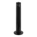 A black rectangular VisionAir tower fan.