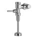 An American Standard Ultima urinal flush valve with a chrome finish.