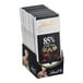 A white Lindt Excellence box filled with individually wrapped chocolate bars.