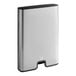 A silver and black metal Tork Image Xpress stainless steel wall-mount paper towel dispenser.