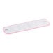 An 18" pink microfiber mop pad with a pink edge.