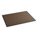 A brown rectangular Lavex entrance mat with black trim.