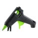 A black and green Surebonder Dual Temperature Hot Mini Glue Gun.