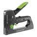 A Surebonder TriggerFire heavy-duty staple gun with a black and green handle.