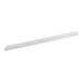 A white metal strip with a long handle.