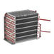 A ServIt condenser with red tubes and wires.