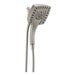 A Delta stainless steel 2-in-1 hand shower and showerhead with hose.