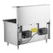A large stainless steel Garland commercial range with 10 burners.