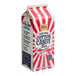 A red and white striped carton of Great Western Red Cherry Cotton Candy Floss Sugar.
