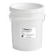 A white bucket with a label for CaneRite Premium Molasses.