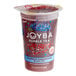 A plastic container of Joyba Ready-to-Drink Blueberry Pomegranate Black Bubble Tea.