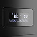 The digital display on a black Avantco refrigerated bakery display case.