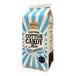 A blue and white carton of Great Western Blue Raspberry Cotton Candy Floss Sugar.