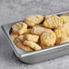 A tray of Beyond Meat plant-based vegan chicken nuggets on a table.