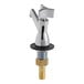 A chrome Regency faucet with a brass nut and handle.