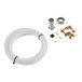 A white tube with metal fittings for a Regency Dipper Well