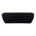 A black rectangular Floridis Amsterdam flower box planter with a handle.