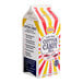 A white carton of Great Western Pina Colada cotton candy sugar.